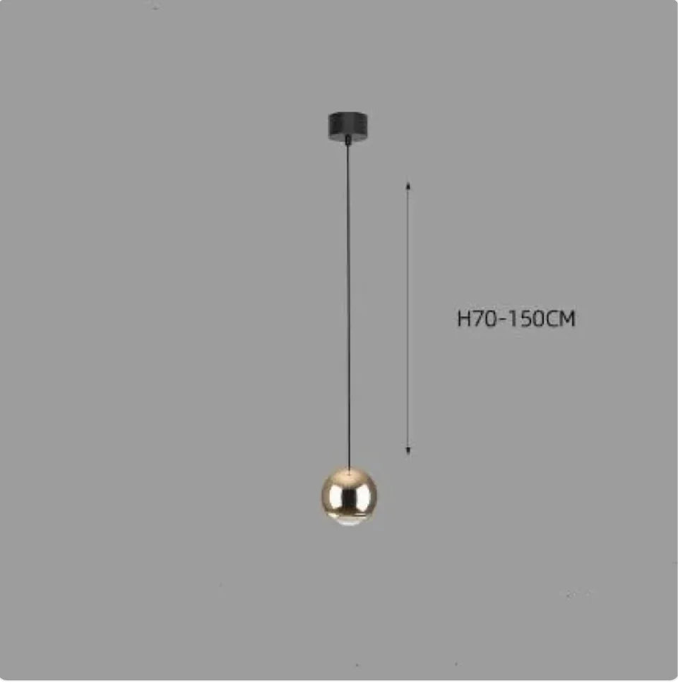 Lampadario a sospensione a sfera