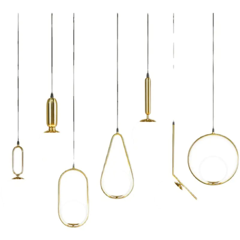 Lampada a sospensione minimalista in stile nordico